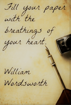 Wordsworth writing